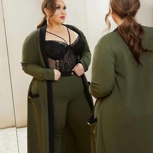 Fashion to Figure Other - FtfxSrv duster & pants set